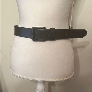 Timberland Black Leather Belt